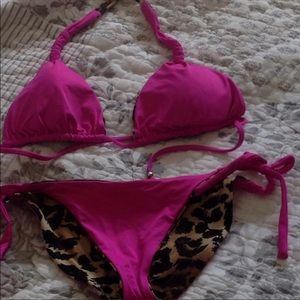 Vitamin A cheetah bikini reversible